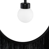 Blanca Black Fabric Pendant Lighting