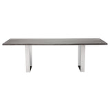 Versailles Oxidized Grey Wood Dining Table