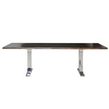 Toulouse Seared Wood Dining Table