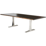 Toulouse Seared Wood Dining Table
