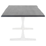 Toulouse Oxidized Grey Wood Dining Table