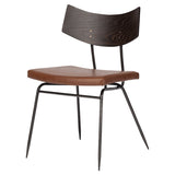 Soli Caramel Leather Dining Chair