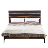 Prana Seared Wood King Bed