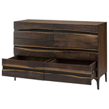 Prana Seared Wood Dresser Cabinet