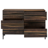 Prana Seared Wood Dresser Cabinet