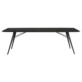 Piper Ebonized Wood Dining Table