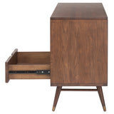 Daniel Walnut Wood Dresser Cabinet