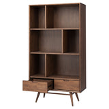 Baas Walnut Wood Bookcase Shelving