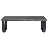 Versailles Oxidized Grey Wood Coffee Table
