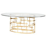 Oval Tiffany Dining Table