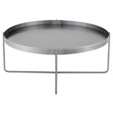 Gaultier Graphite Metal Coffee Table