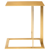Celine Gold Metal Side Table