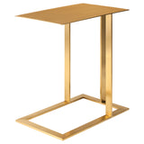 Celine Gold Metal Side Table
