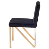 Talbot Black Fabric Dining Chair