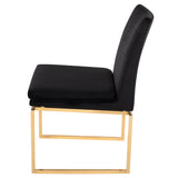 Savine Black Fabric Dining Chair