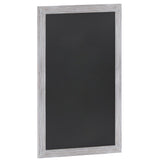 English Elm EE1978 Rustic Commercial Grade Magnetic Wall Mounted Chalkboard White Washed EEV-14279