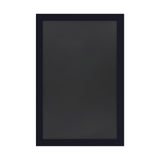 English Elm EE1978 Rustic Commercial Grade Magnetic Wall Mounted Chalkboard Black EEV-14281