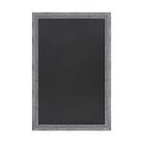 English Elm EE1978 Rustic Commercial Grade Magnetic Wall Mounted Chalkboard Grey EEV-14282