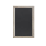 English Elm EE1978 Rustic Commercial Grade Magnetic Wall Mounted Chalkboard Weathered Brown EEV-14285