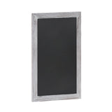 English Elm EE1978 Rustic Commercial Grade Magnetic Wall Mounted Chalkboard White Washed EEV-14291