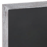 English Elm EE1978 Rustic Commercial Grade Magnetic Wall Mounted Chalkboard White Washed EEV-14291