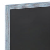English Elm EE1978 Rustic Commercial Grade Magnetic Wall Mounted Chalkboard Rustic Blue EEV-14294