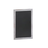 English Elm EE1978 Rustic Commercial Grade Magnetic Wall Mounted Chalkboard White Washed EEV-14296