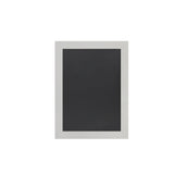 English Elm EE1978 Rustic Commercial Grade Magnetic Wall Mounted Chalkboard Solid White EEV-14302