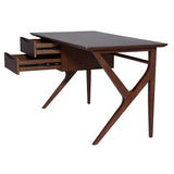 Karlo Walnut Wood Desk Table