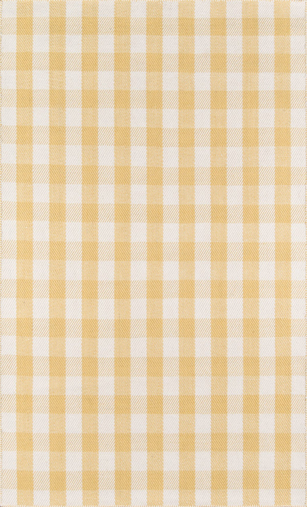Momeni Madcap Cottage Highland Fling HGH-1 Hand Tufted Modern Plaid Indoor Area Rug Gold 7'9" x 9'9" HIGHFHGH-1GLD7999
