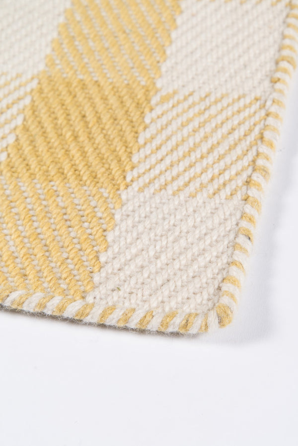 Momeni Madcap Cottage Highland Fling HGH-1 Hand Tufted Modern Plaid Indoor Area Rug Gold 7'9" x 9'9" HIGHFHGH-1GLD7999