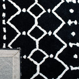 Himalaya 903 Contemporary Hand Tufted 70% Wool, 30% Viscose Rug Black / Ivory