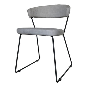 Adria Dining Chair Grey-Set Of Two