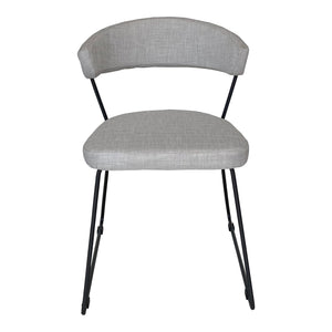 Adria Dining Chair Grey-Set Of Two