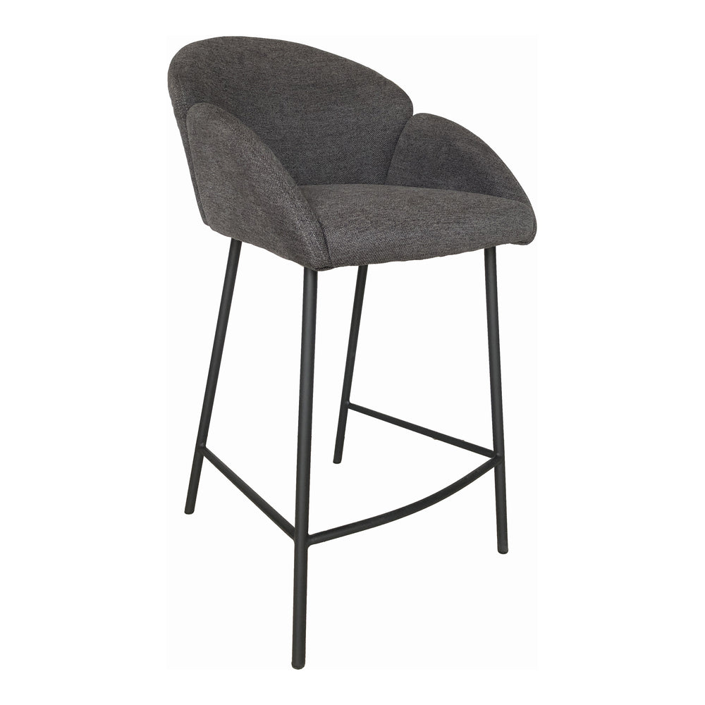 Gigi Counter Stool Dark Grey