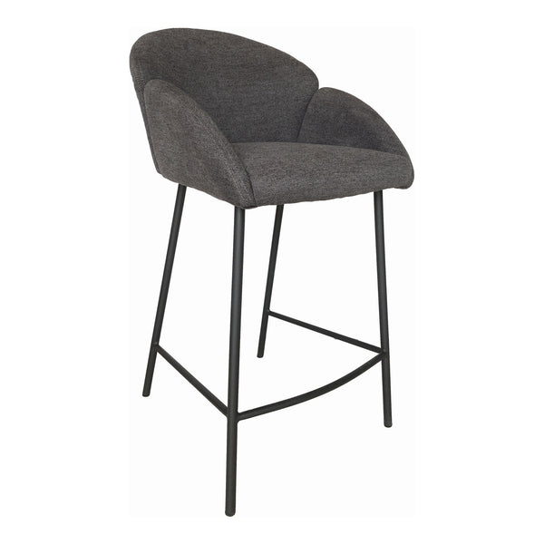 Gigi Counter Stool Dark Grey