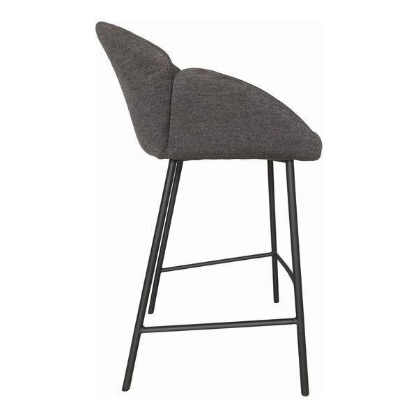 Gigi Counter Stool Dark Grey