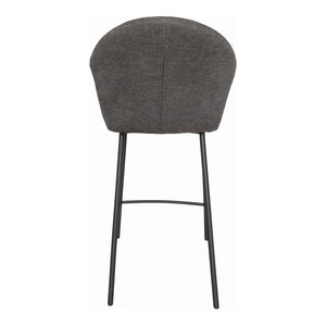 Gigi Counter Stool Dark Grey