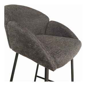 Gigi Counter Stool Dark Grey