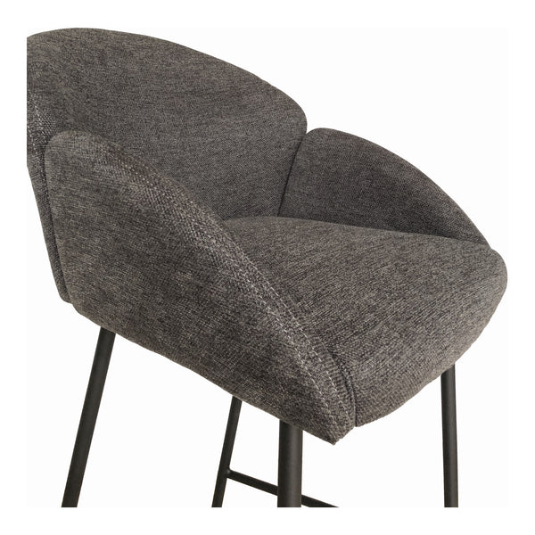 Gigi Counter Stool Dark Grey