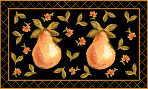 Chelsea Hk163 Hand Hooked Wool Pile Rug in Black 2ft-9in x 4ft-9in