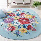 Safavieh Chelsea 219 Hand Tufted 85% Wool/15% Cotton Country & Floral Rug HK219M-8