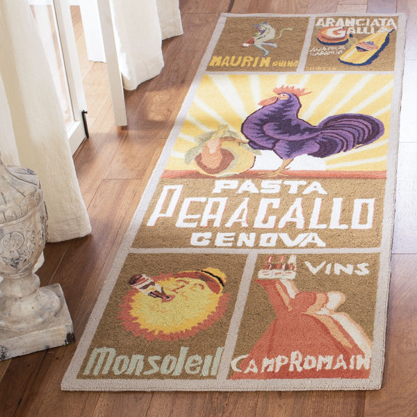 Safavieh Hk245 Hand Hooked Wool Pile Rug HK245D-2