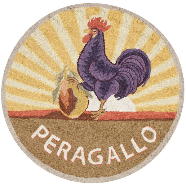 Safavieh Hk245 Hand Hooked Wool Pile Rug HK245D-3R