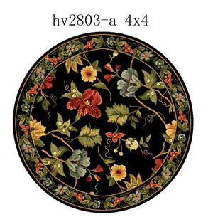 Hk311 Luxurious Hand Hooked Wool Pile Rug - Stunning Design for Cozy Home Interiors and Comfort