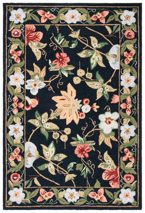 Hk311 Luxurious Hand Hooked Wool Pile Rug - Stunning Design for Cozy Home Interiors and Comfort