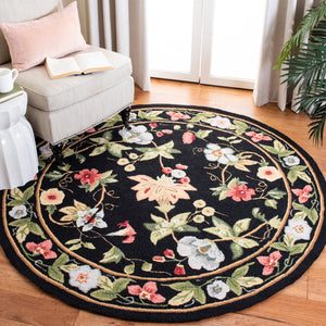 Hk311 Luxurious Hand Hooked Wool Pile Rug - Stunning Design for Cozy Home Interiors and Comfort