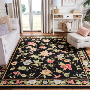 Hk311 Luxurious Hand Hooked Wool Pile Rug - Stunning Design for Cozy Home Interiors and Comfort