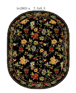 Hk311 Luxurious Hand Hooked Wool Pile Rug - Stunning Design for Cozy Home Interiors and Comfort