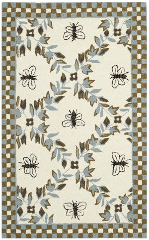 Safavieh Hk55 Hand Hooked Wool Rug HK55G-4R